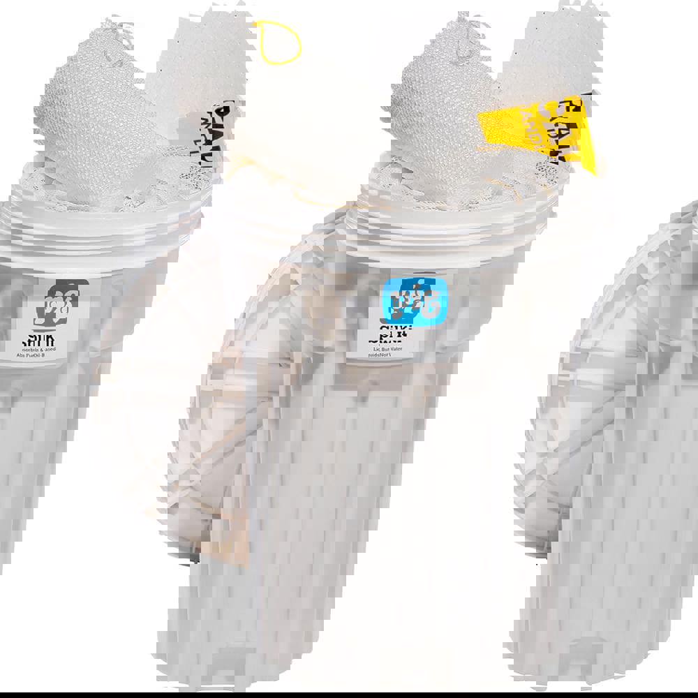 Spill Kits; Kit Type: Oil Based Liquids Spill Kit; Container Type: Overpack; Absorption Capacity: 21 gal; Color: White; Portable: No; Capacity per Kit (Gal.): 21 gal